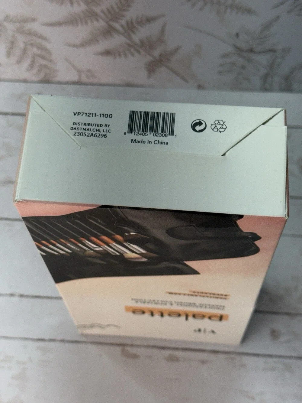 Vanity Planet Palette Makeup Brush Set Portable Black VP71211-1100
